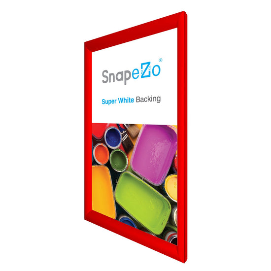 17x30 Red SnapeZo® Snap Frame - 1.2" Profile