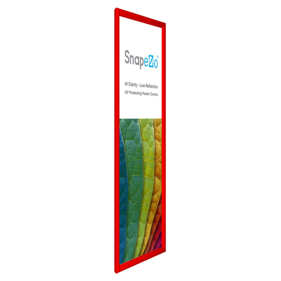 8x24 Red SnapeZo® Snap Frame - 1.2" Profile