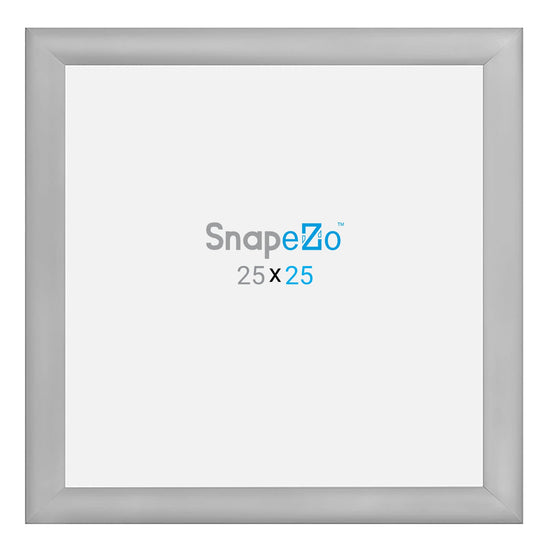 Load image into Gallery viewer, 25x25 Silver SnapeZo® Snap Frame - 1.2&amp;quot; Profile
