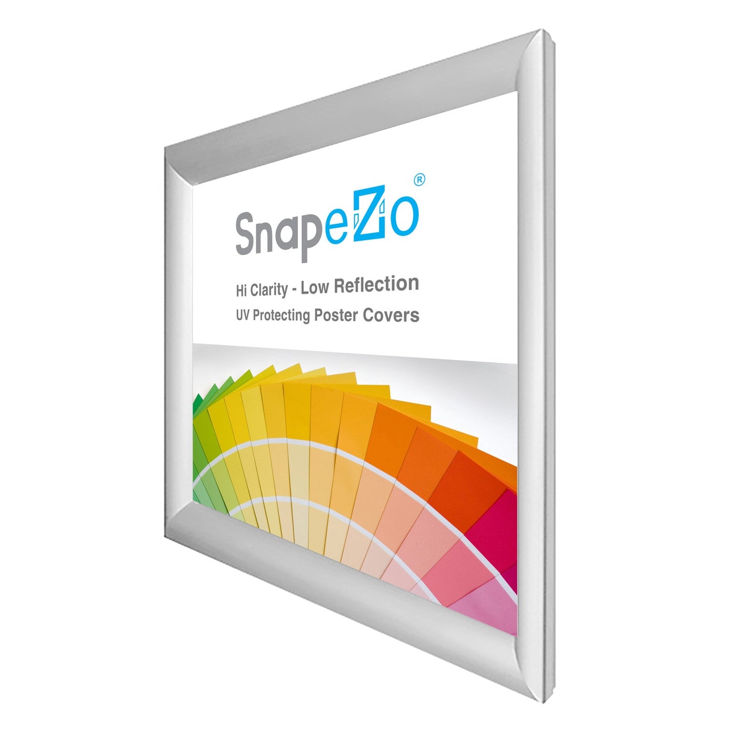 26x26 Silver SnapeZo® Snap Frame - 1.2" Profile