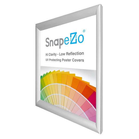 Load image into Gallery viewer, 26x32 Silver SnapeZo® Snap Frame - 1.2&amp;quot; Profile
