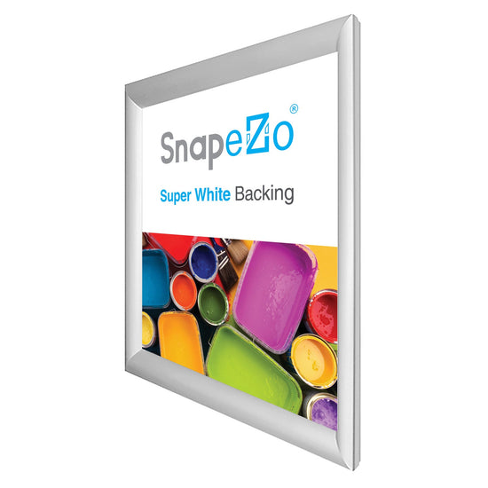 Load image into Gallery viewer, 29x36 Silver SnapeZo® Snap Frame - 1.2&amp;quot; Profile
