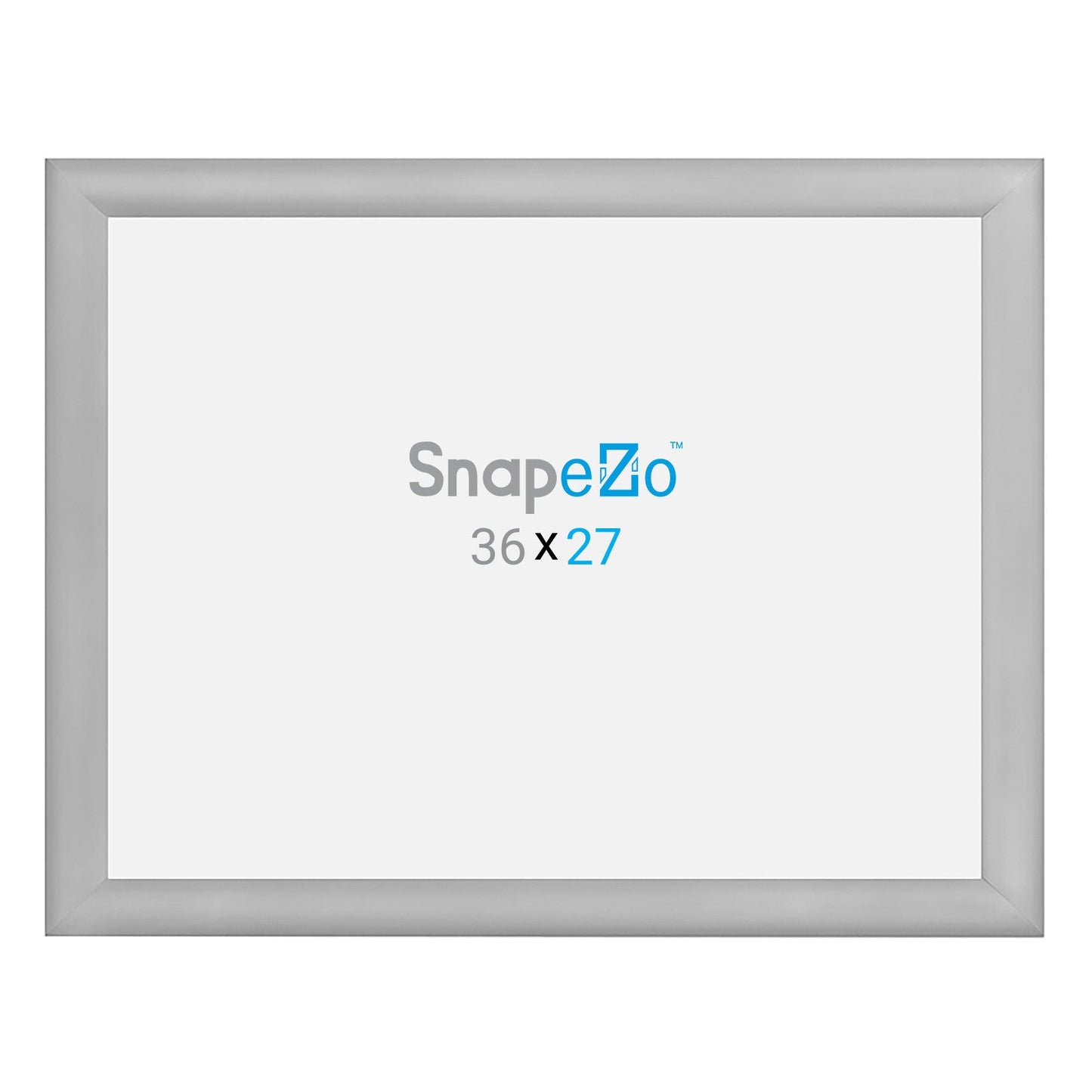 27x36 Silver SnapeZo® Snap Frame - 1.2" Profile