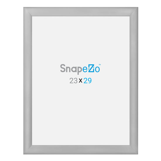 23x29 Silver SnapeZo® Snap Frame - 1.2" Profile