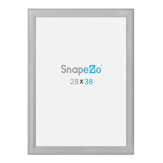 28x38 Silver SnapeZo® Snap Frame - 1.2" Profile
