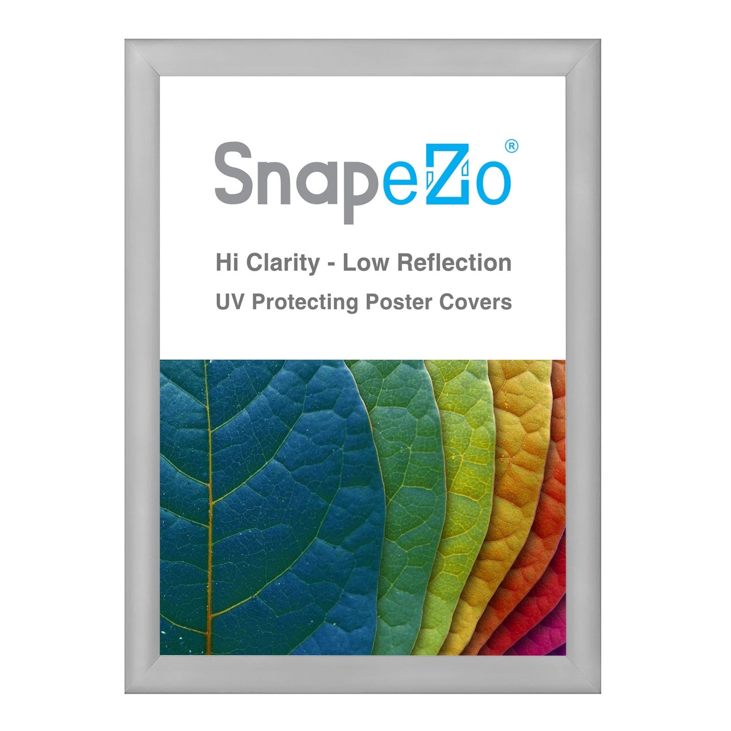 Load image into Gallery viewer, 22x30 Silver SnapeZo® Snap Frame - 1.2&amp;quot; Profile

