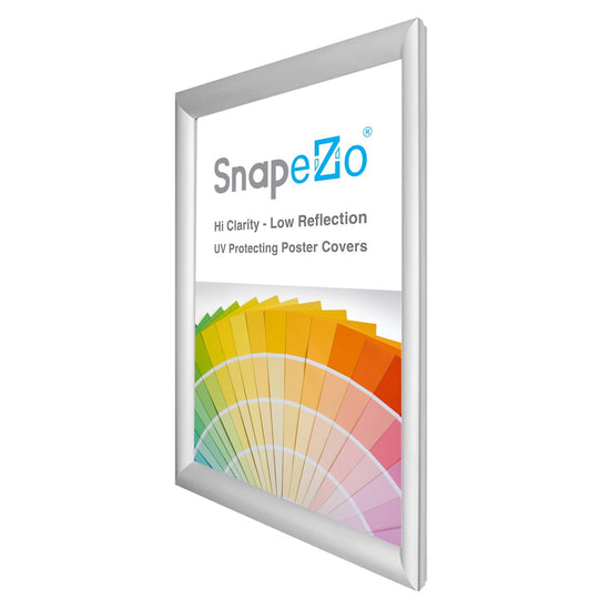 25x40 Silver SnapeZo® Snap Frame - 1.2" Profile