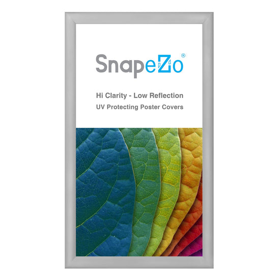 Load image into Gallery viewer, 17x30 Silver SnapeZo® Snap Frame - 1.2&amp;quot; Profile
