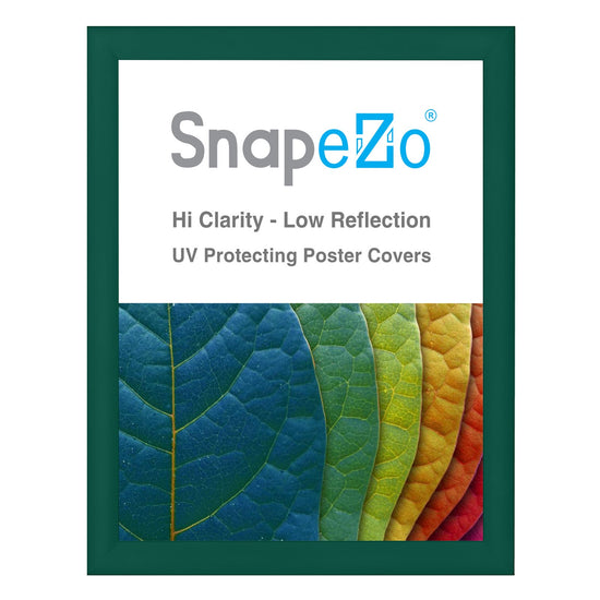 24x32 Green SnapeZo® Snap Frame - 1.2" Profile