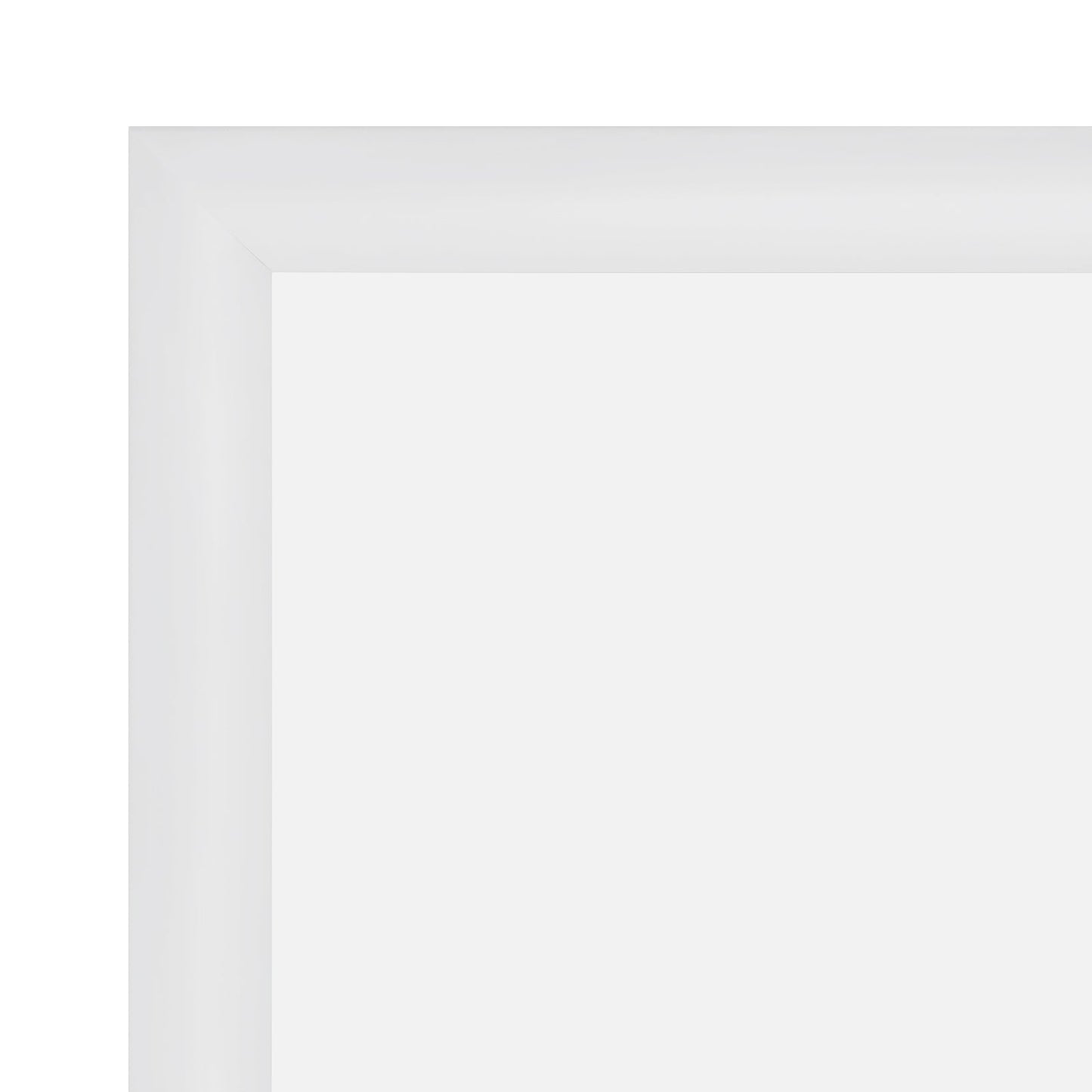 13.5x40 White SnapeZo® Snap Frame - 1.2" Profile