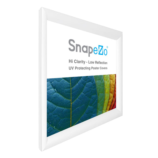 Load image into Gallery viewer, 33x33 White SnapeZo® Snap Frame - 1.2&amp;quot; Profile

