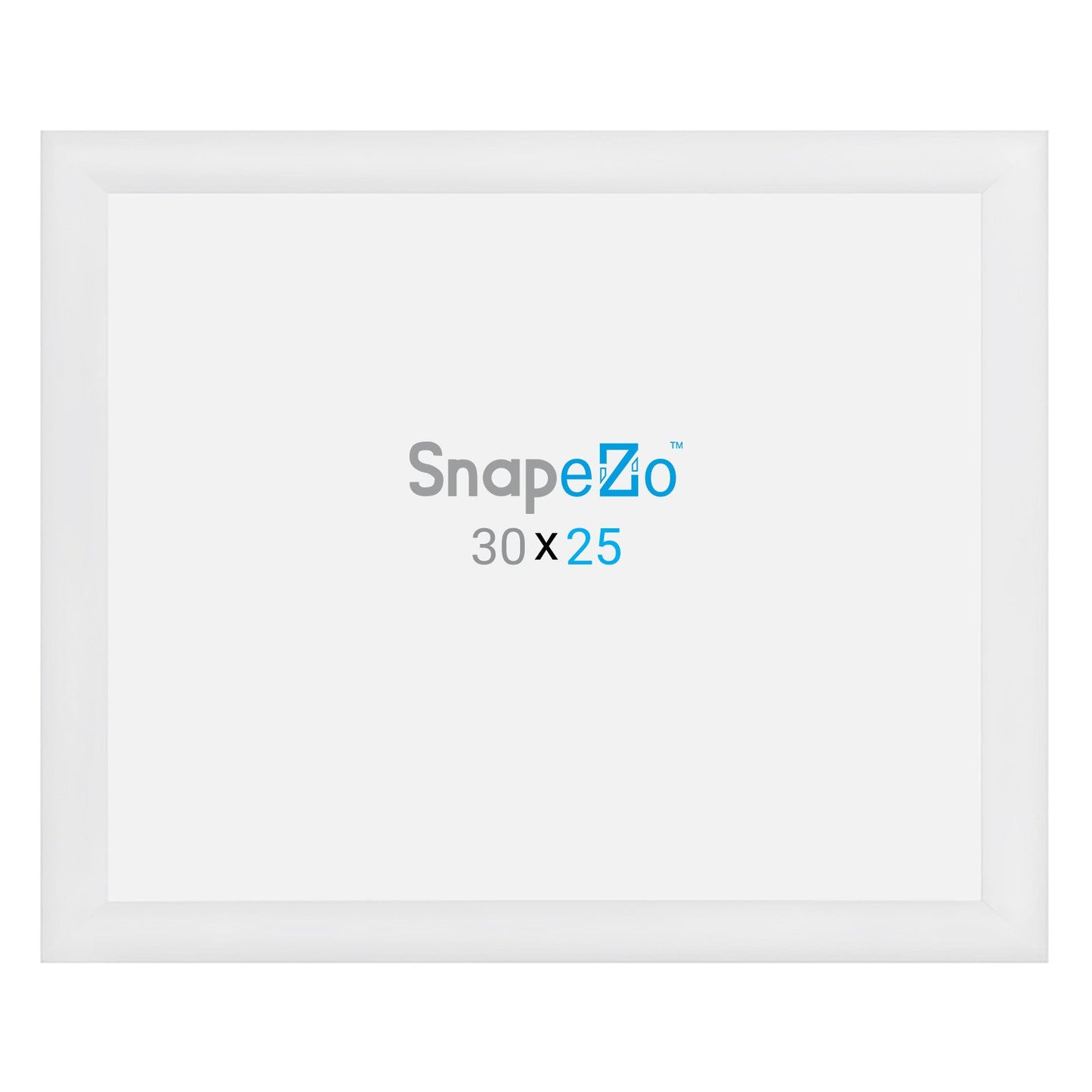 Load image into Gallery viewer, 25x30 White SnapeZo® Snap Frame - 1.2&amp;quot; Profile
