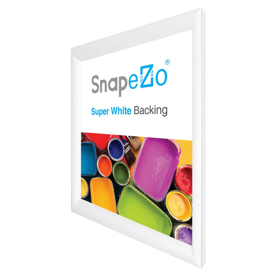 23x28 White SnapeZo® Snap Frame - 1.2" Profile