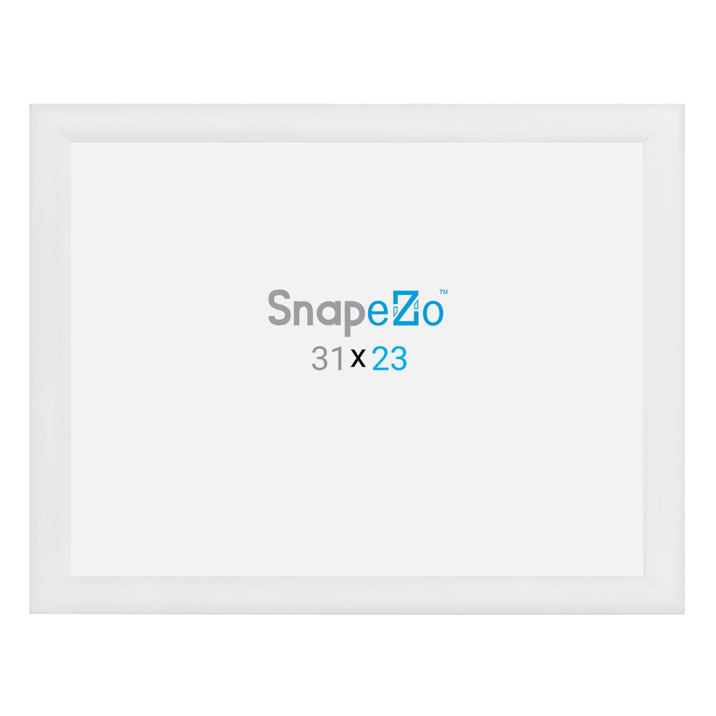 23x31 White SnapeZo® Snap Frame - 1.2" Profile