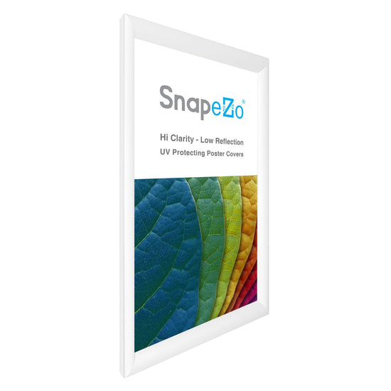 20x35 White SnapeZo® Snap Frame - 1.2" Profile
