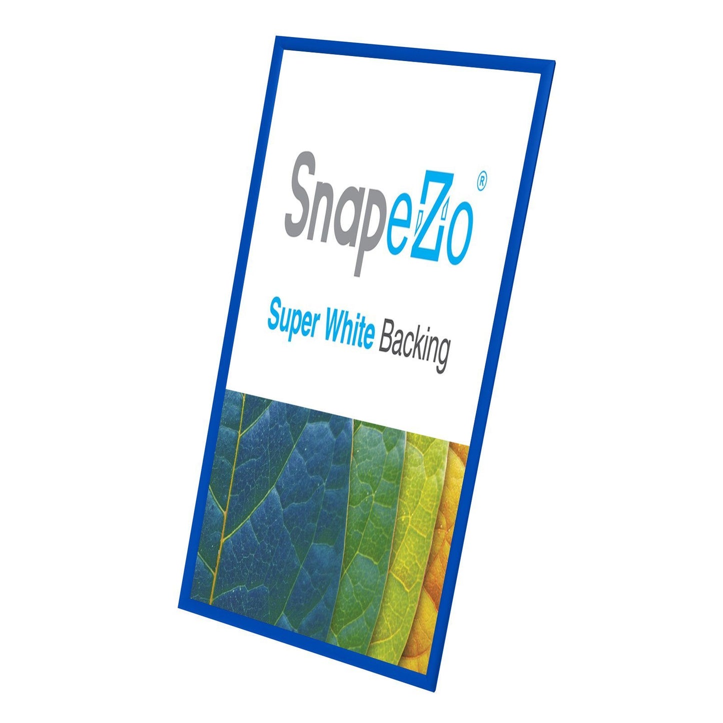 14x36 Blue SnapeZo® Snap Frame - 1.2 Inch Profile