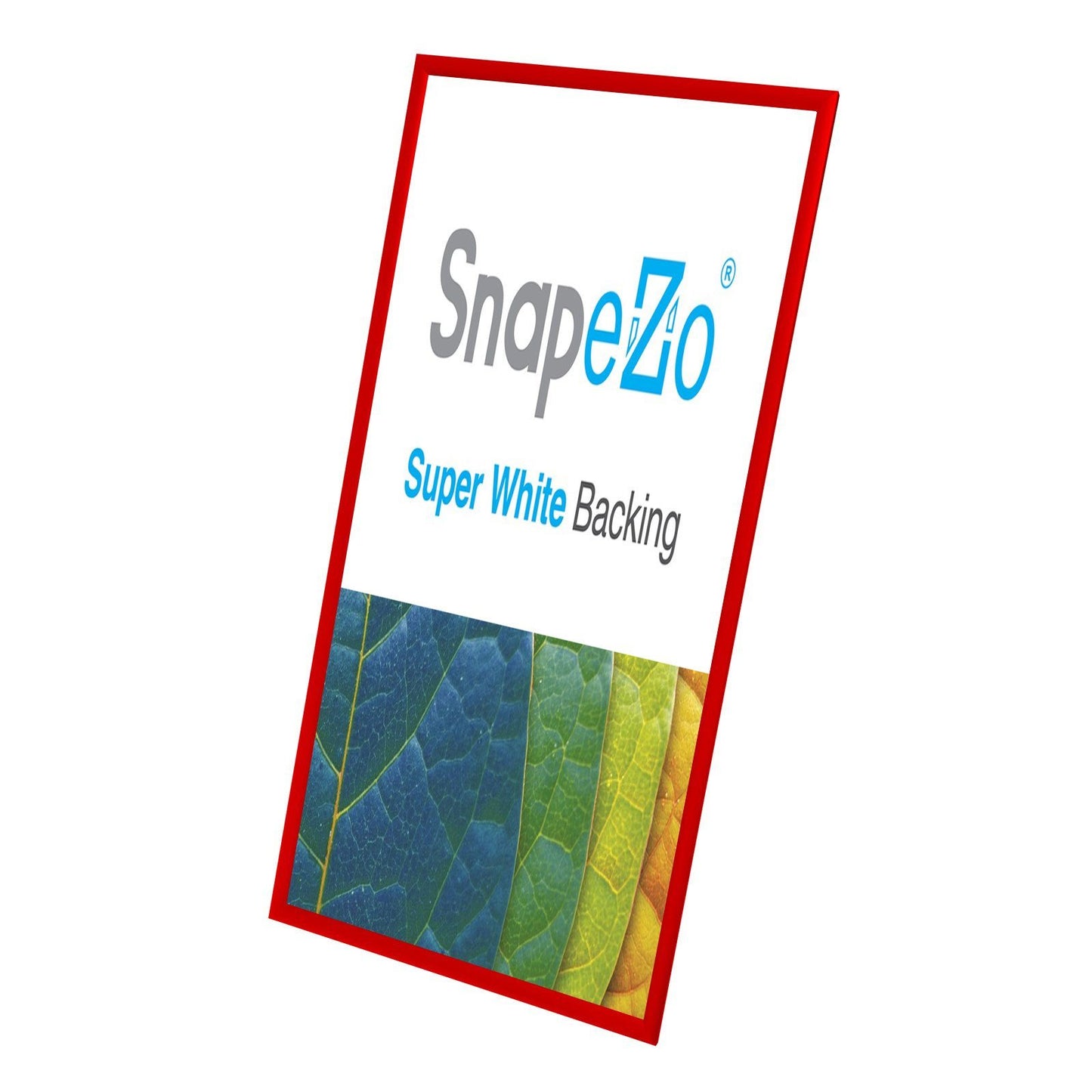 14x36 Red SnapeZo® Snap Frame - 1.2 Inch Profile