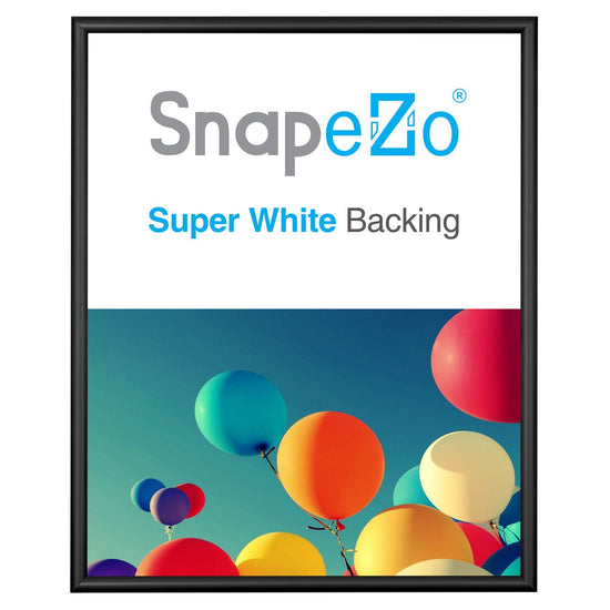 18x24 Black SnapeZo® Snap Frame - 0.6 Inch Profile