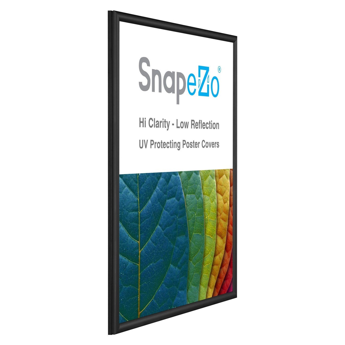 18x24 Black SnapeZo® Snap Frame - 0.6 Inch Profile