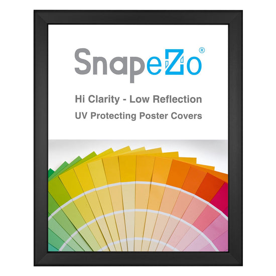 Load image into Gallery viewer, 11x14 Black Certificate Frame 0.8 Inch SnapeZo®
