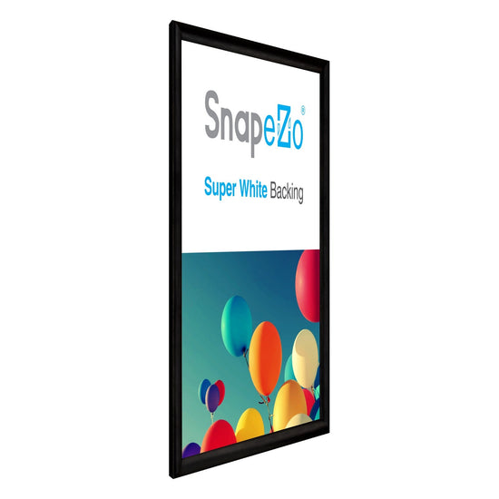 22x28 Brushed Black SnapeZo® Snap Frame - 1" Profile