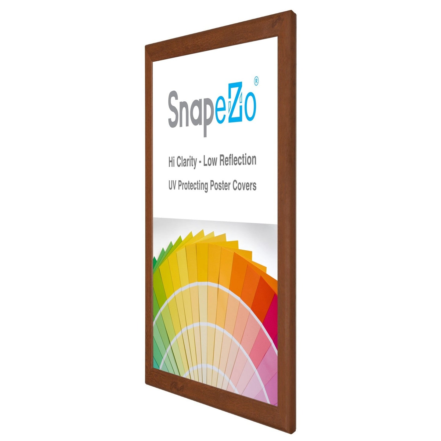 Load image into Gallery viewer, 36x48 Dark Wood SnapeZo® Snap Frame - 1.25&amp;quot; Profile
