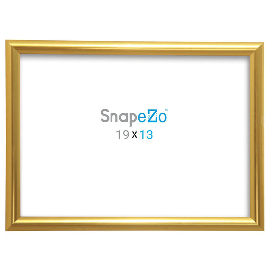 Load image into Gallery viewer, 13x19 Gold Effect Poster Frame 1 Inch SnapeZo®
