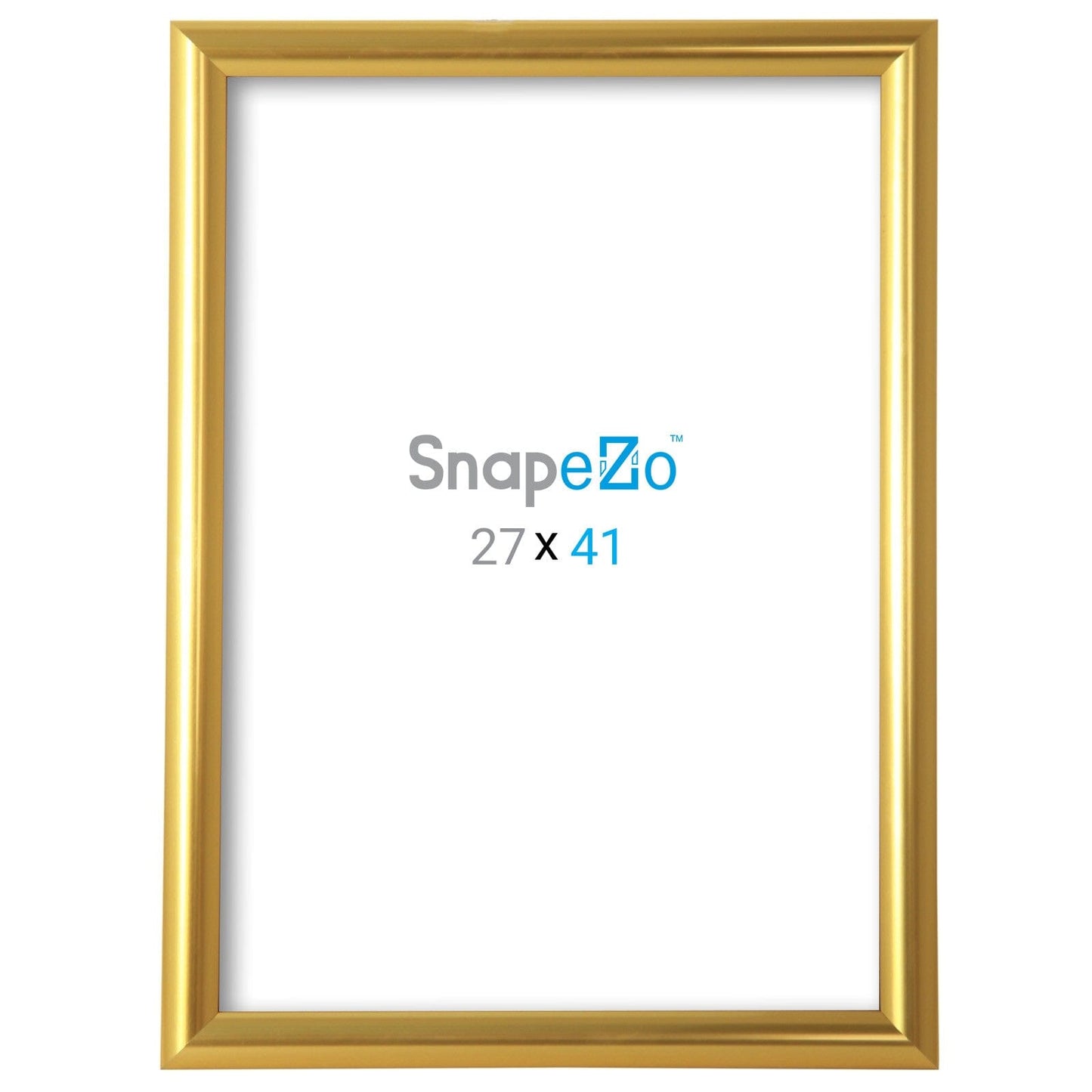 27x41 Gold Effect Movie Poster Frame 1.25 Inch SnapeZo®