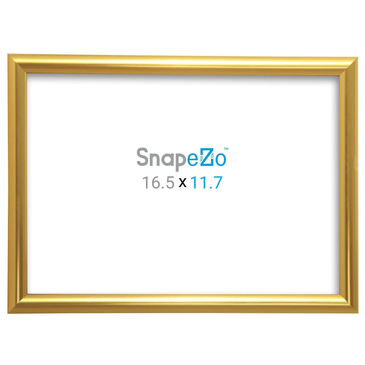 Load image into Gallery viewer, A3 Gold Effect Document Frame 1 Inch SnapeZo®
