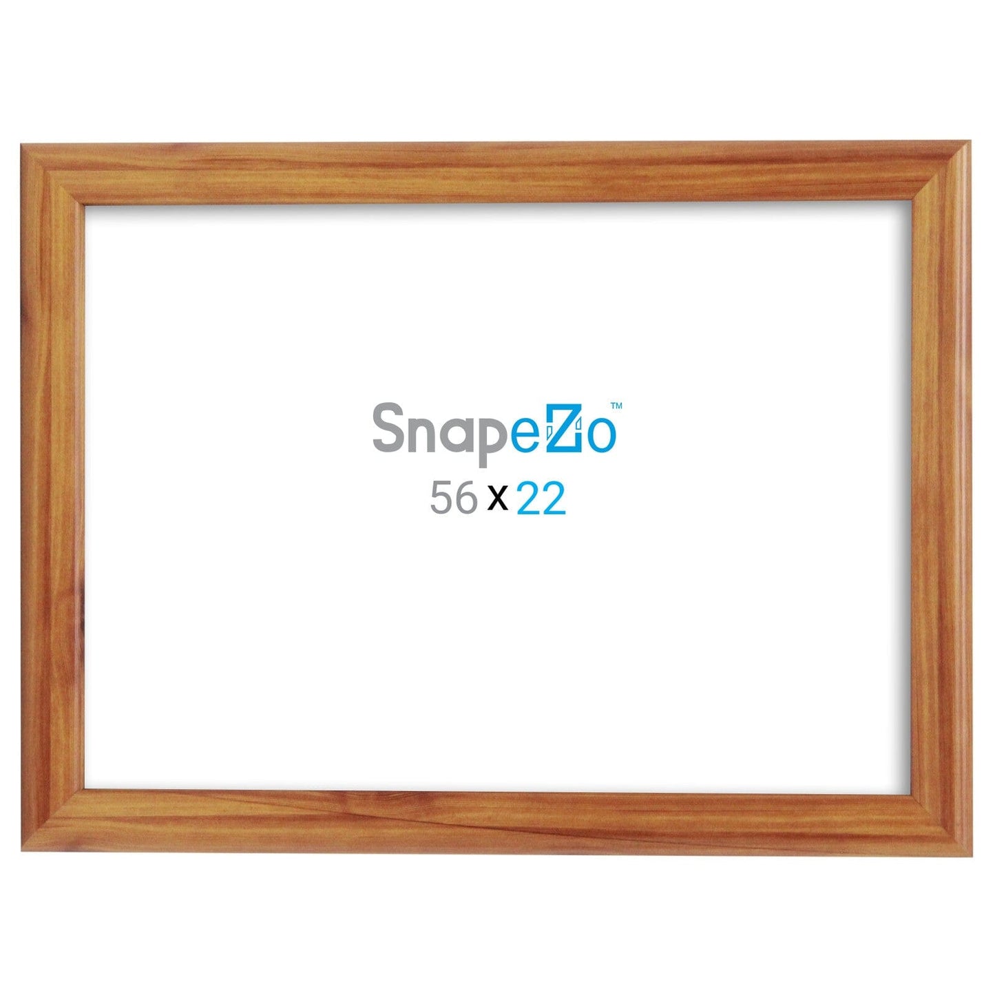22x56 Wood Effect Poster Frame 1.25 Inch SnapeZo®