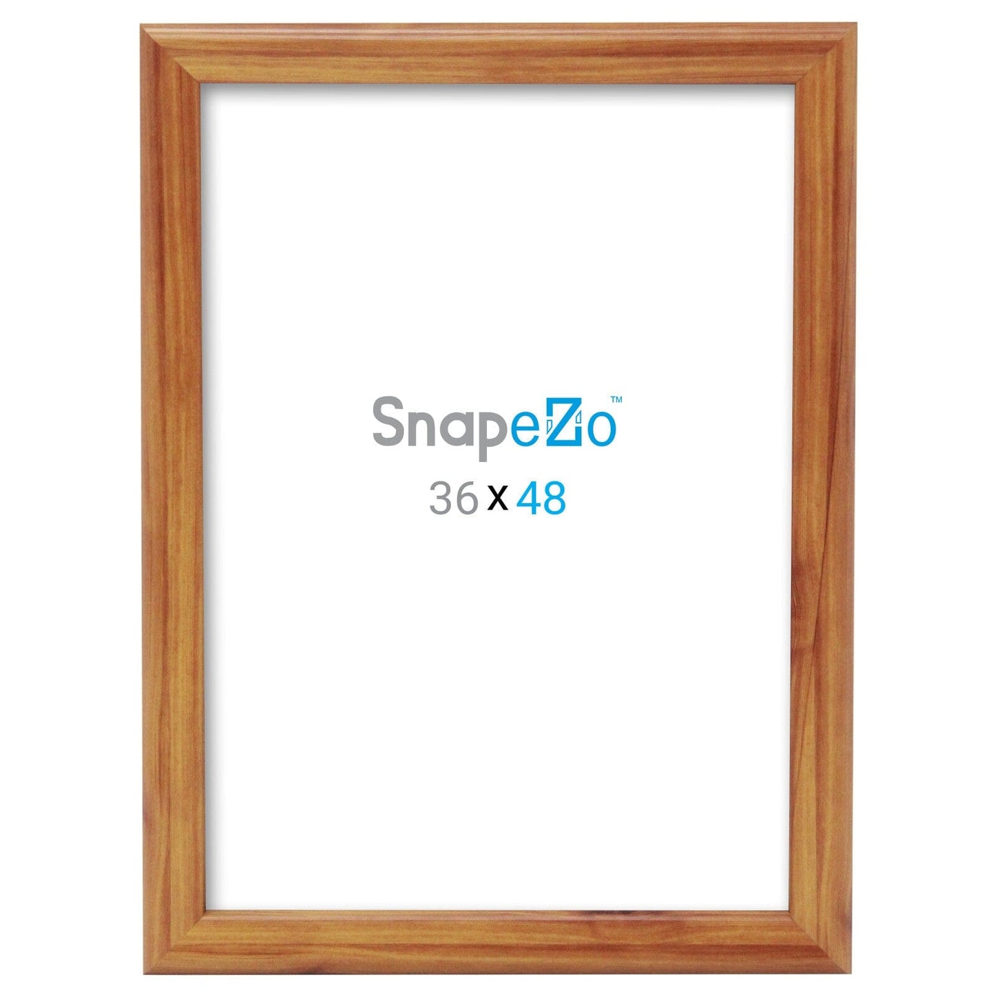 36x48 Wood Effect Poster Frame 1.25 Inch Snapezo® –