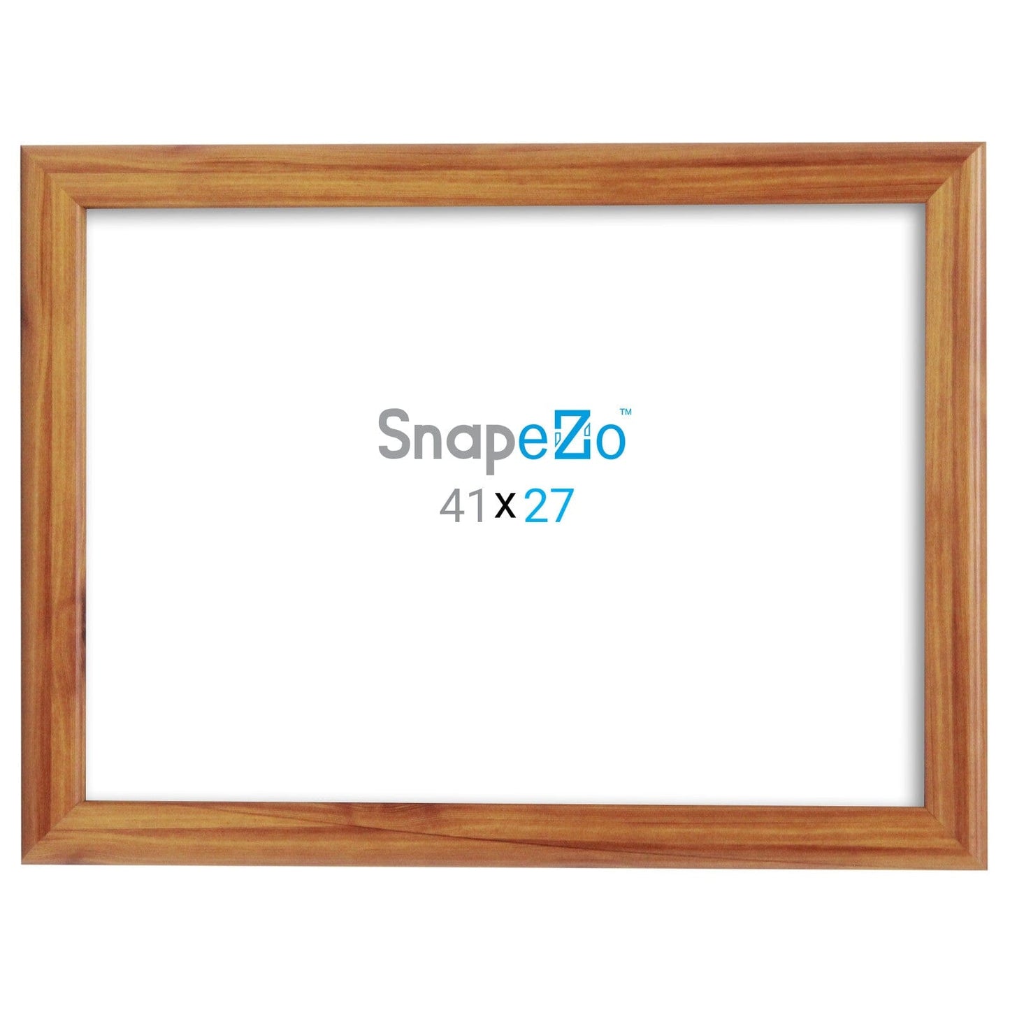 27x41 Wood Effect Movie Poster Frame 1.25 Inch SnapeZo®