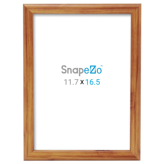 A3 Wood Effect Document Frame 1 Inch SnapeZo®