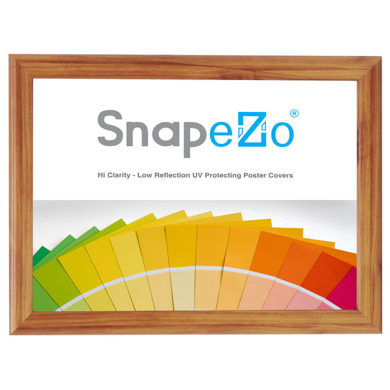 22x56 Wood Effect Poster Frame 1.25 Inch Snapezo®