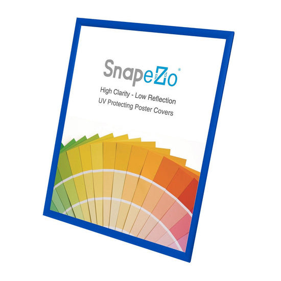 17x19 Blue SnapeZo® Snap Frame - 1.2 Inch Profile