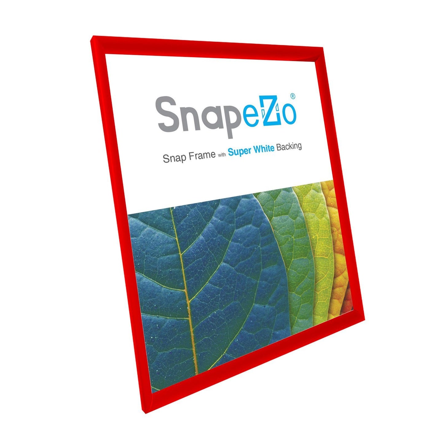 17x19 Red SnapeZo® Snap Frame - 1.2 Inch Profile