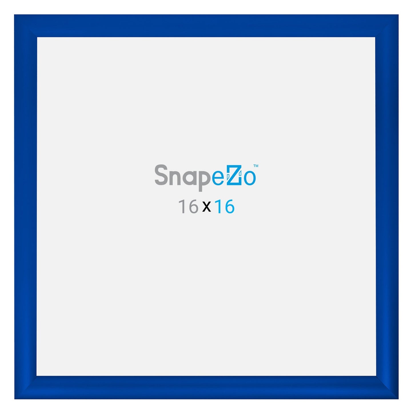 Load image into Gallery viewer, 16x16 Blue SnapeZo® Snap Frame - 1.2&amp;quot; Profile
