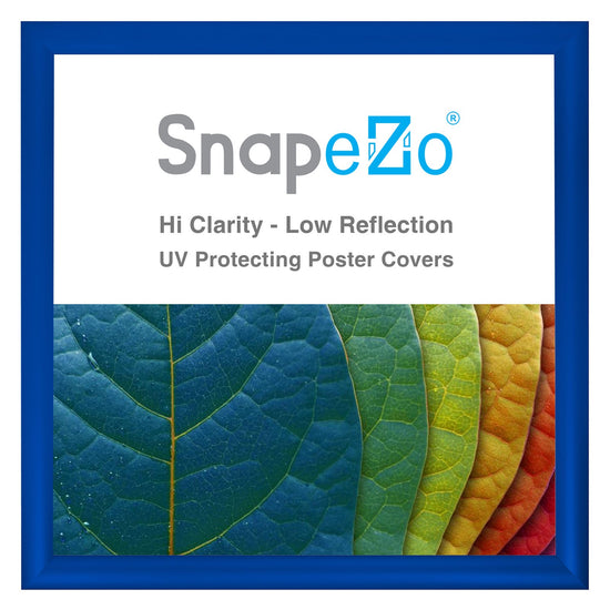 24x24 Blue SnapeZo® Snap Frame - 1.2" Profile