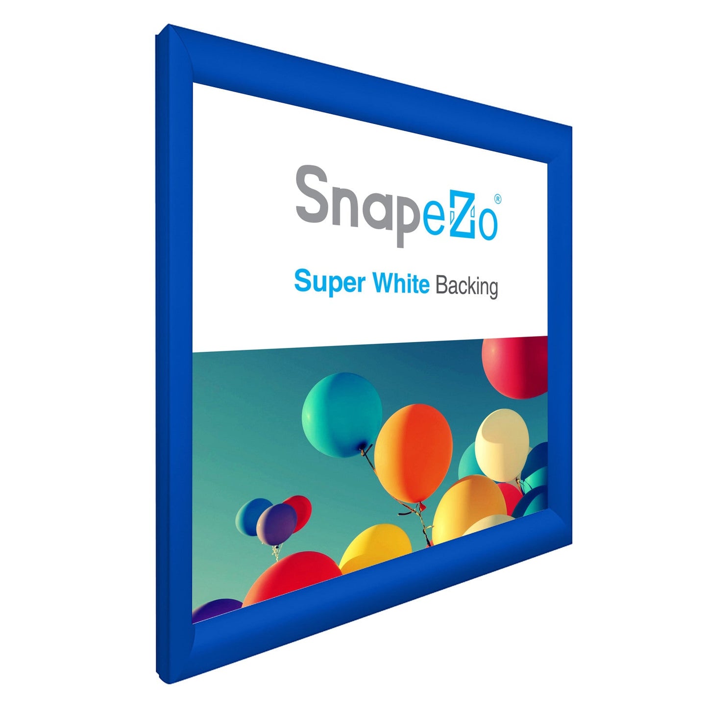19x19 Blue SnapeZo® Snap Frame - 1.2" Profile