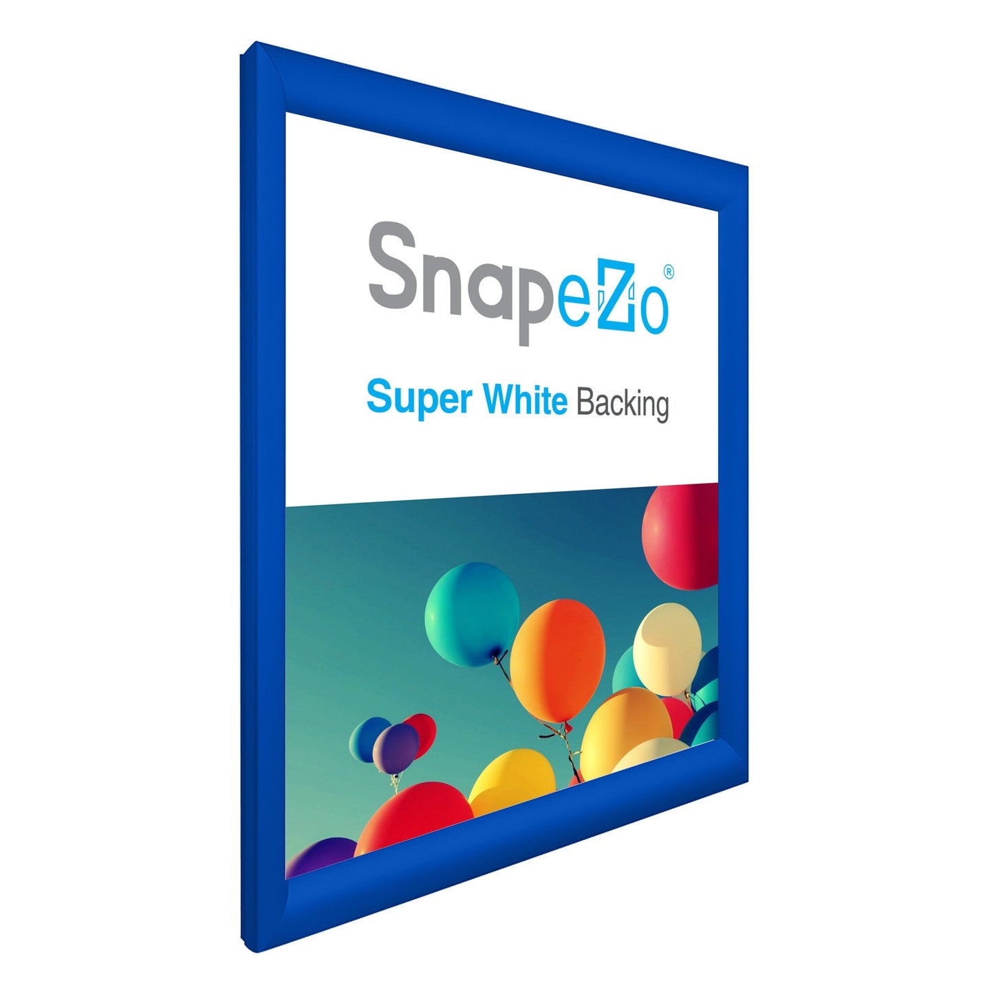 13x16 Blue SnapeZo® Snap Frame - 1.2" Profile