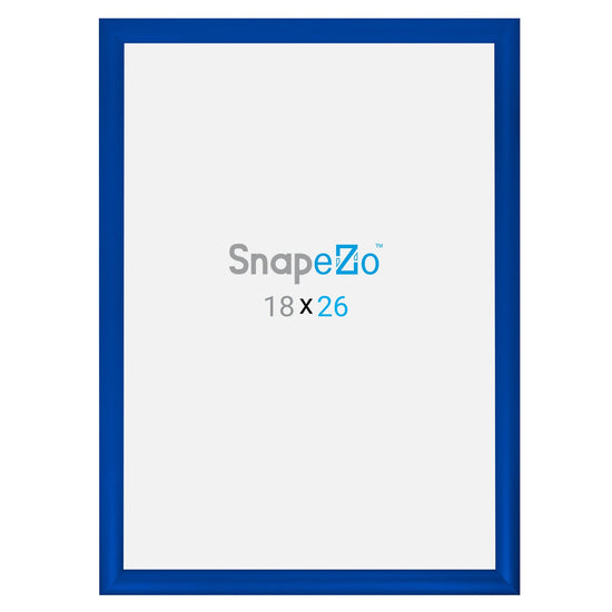18x26 Blue SnapeZo® Snap Frame - 1.2" Profile