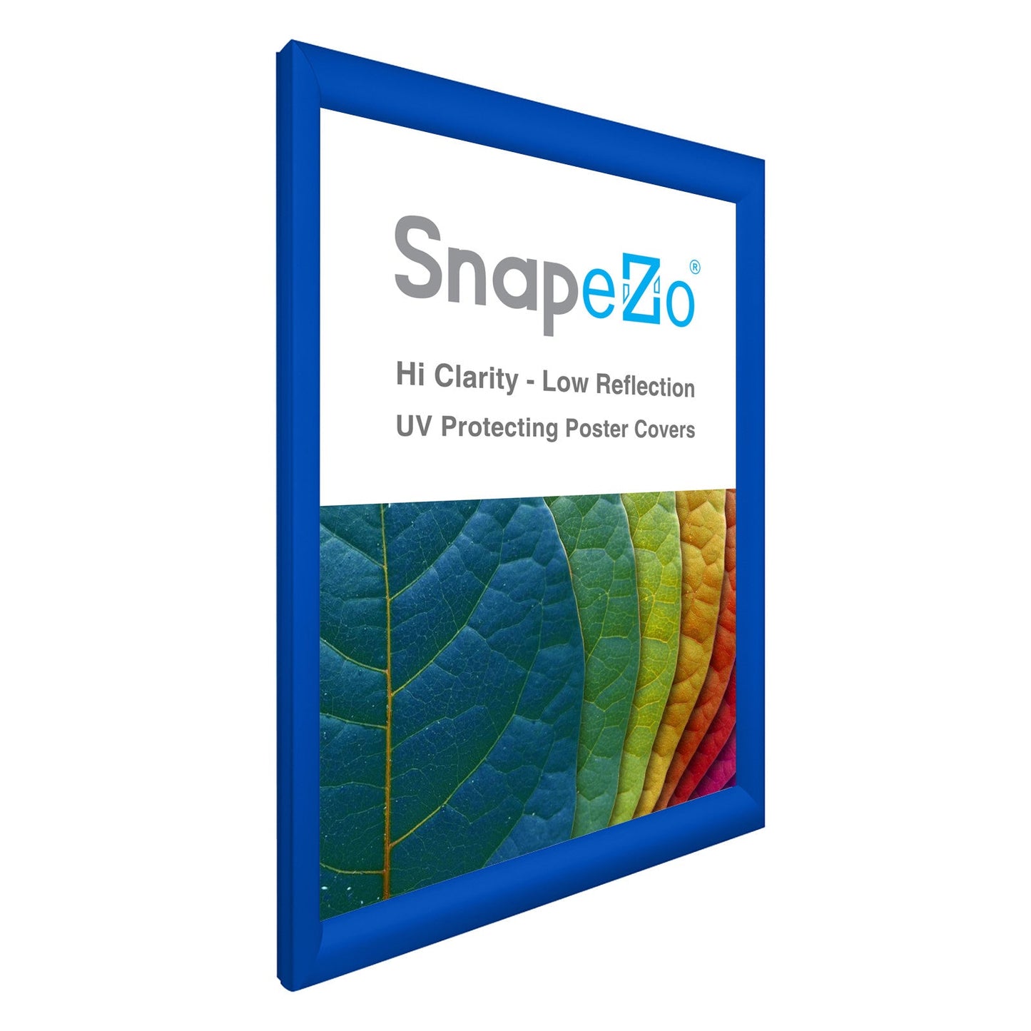 Load image into Gallery viewer, 16x22 Blue SnapeZo® Snap Frame - 1.2&amp;quot; Profile
