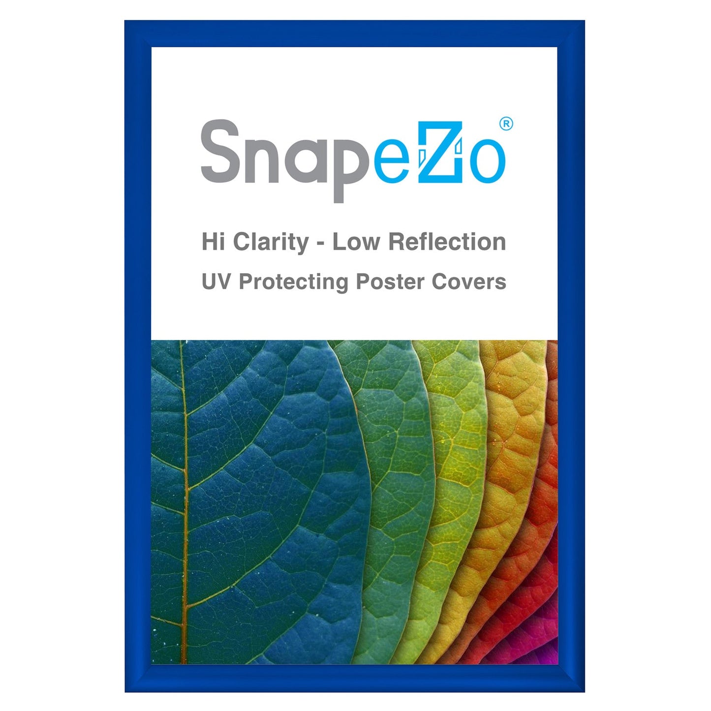 13x20 Blue SnapeZo® Snap Frame - 1.2" Profile
