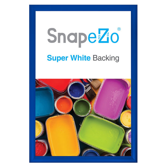 12x18 Blue SnapeZo® Snap Frame - 1.2" Profile