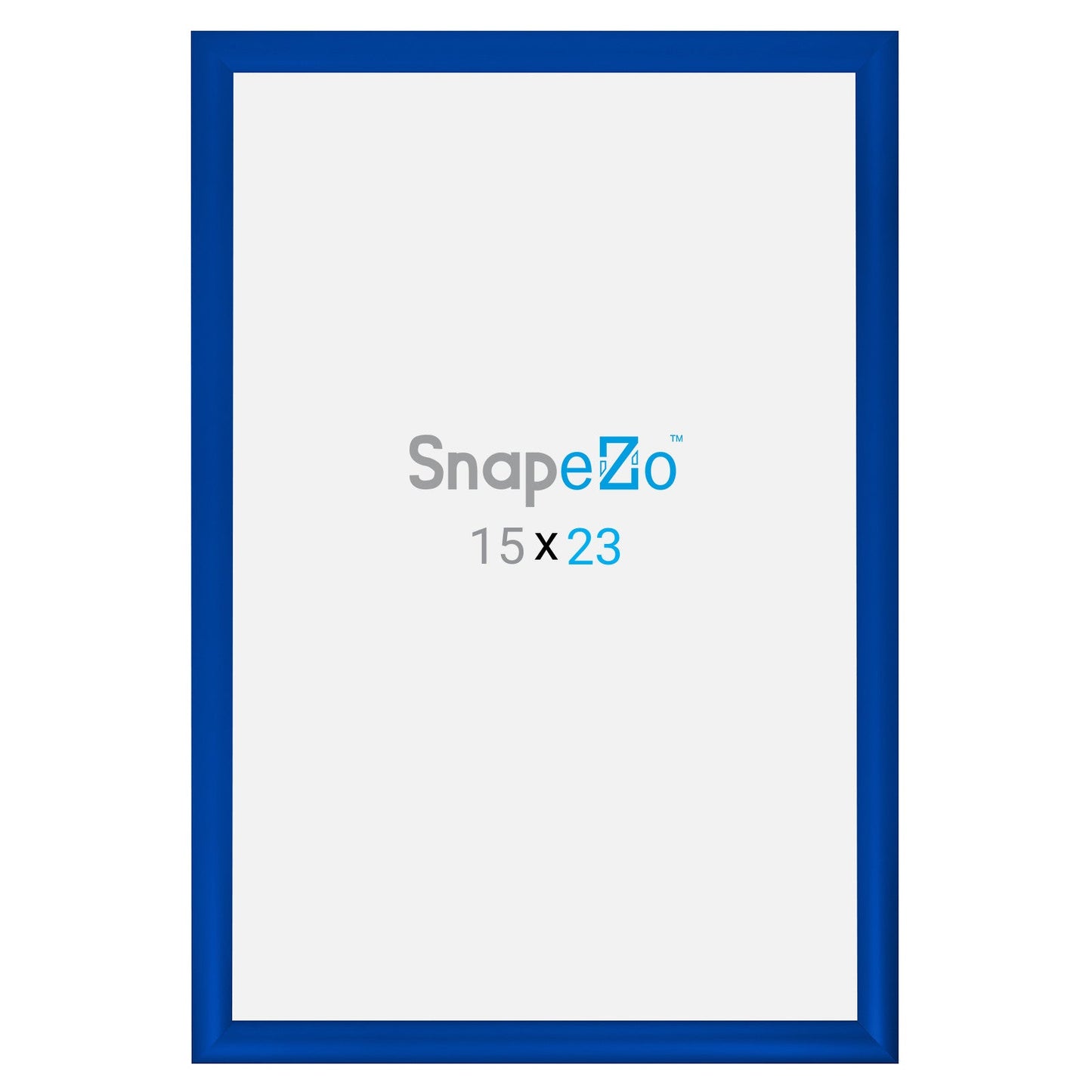 Load image into Gallery viewer, 15x23 Blue SnapeZo® Snap Frame - 1.2&amp;quot; Profile
