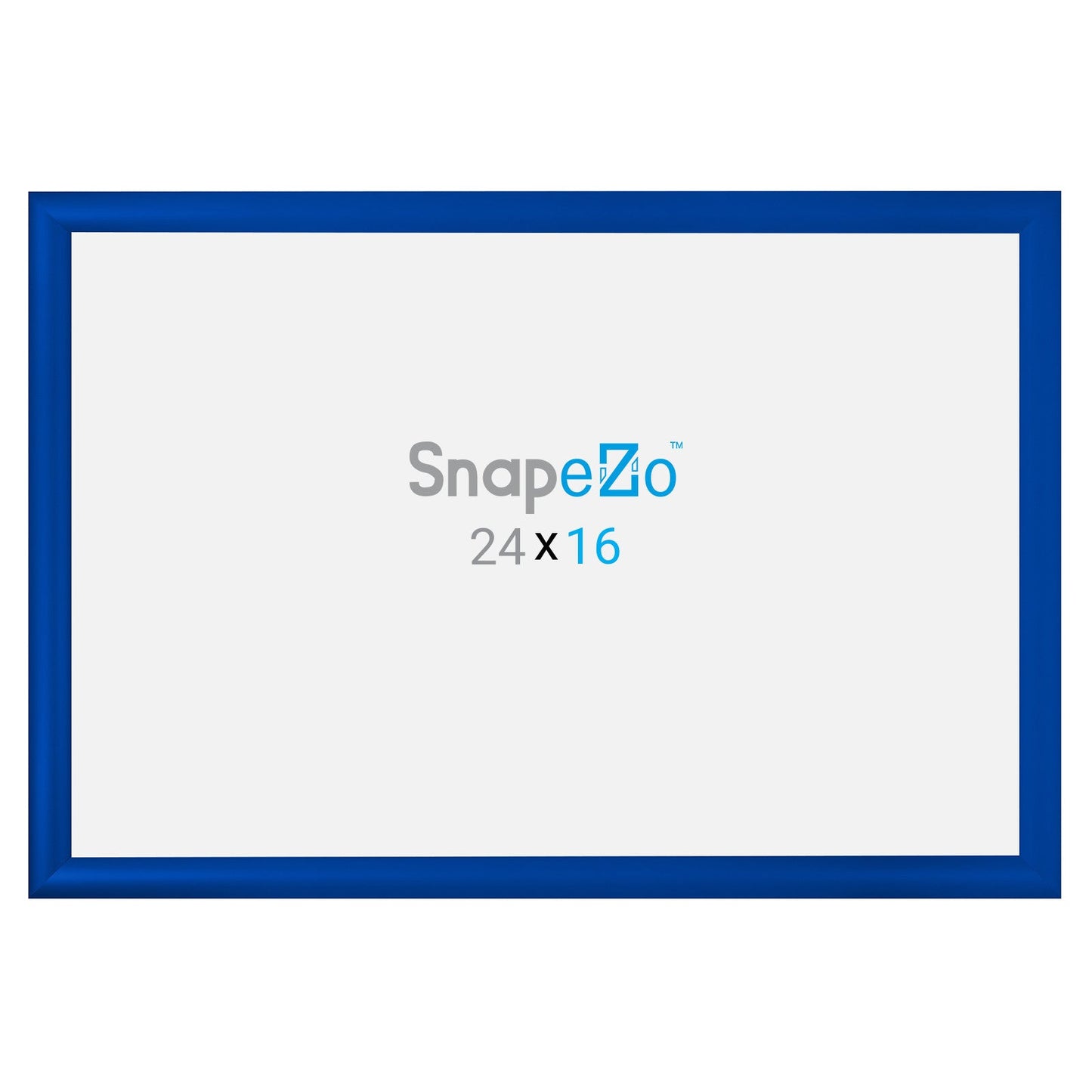 Load image into Gallery viewer, 16x24 Blue SnapeZo® Snap Frame - 1.2&amp;quot; Profile
