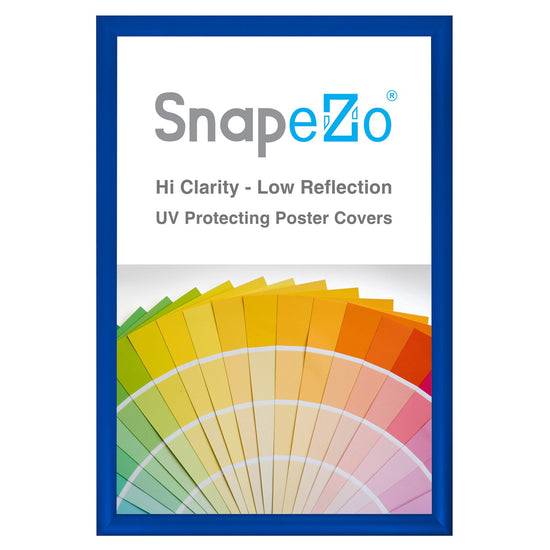 13x19 Blue SnapeZo® Snap Frame - 1.2" Profile