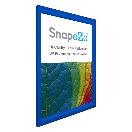 13x19 Blue SnapeZo® Snap Frame - 1.2" Profile