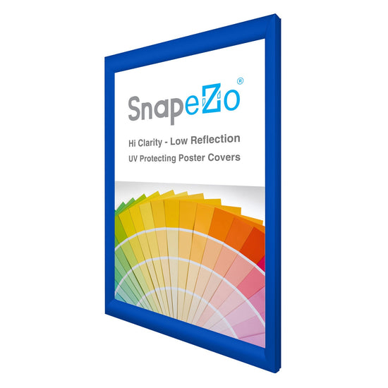 Load image into Gallery viewer, 14x21 Blue SnapeZo® Snap Frame - 1.2&amp;quot; Profile

