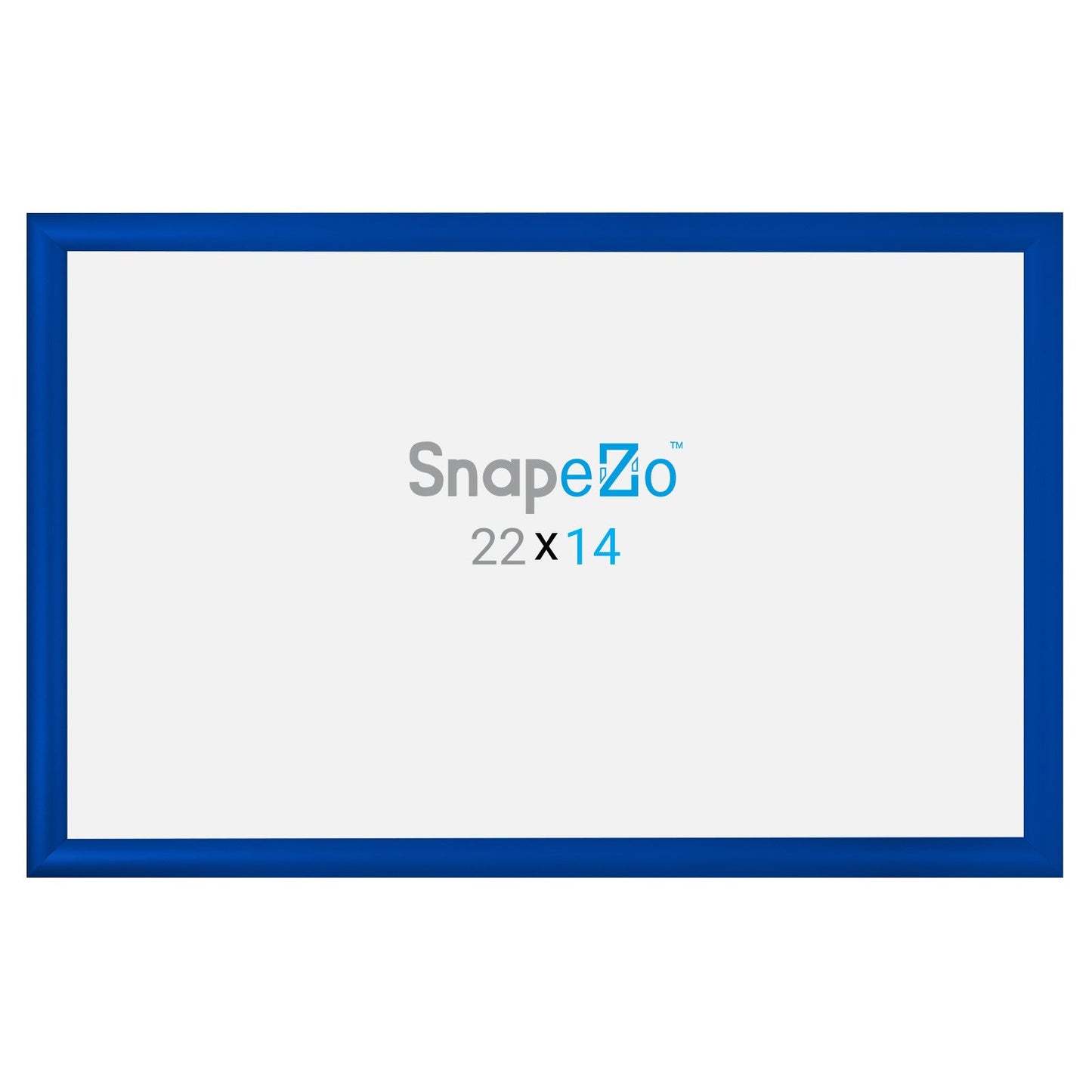 14x22 Blue SnapeZo® Snap Frame - 1.2" Profile